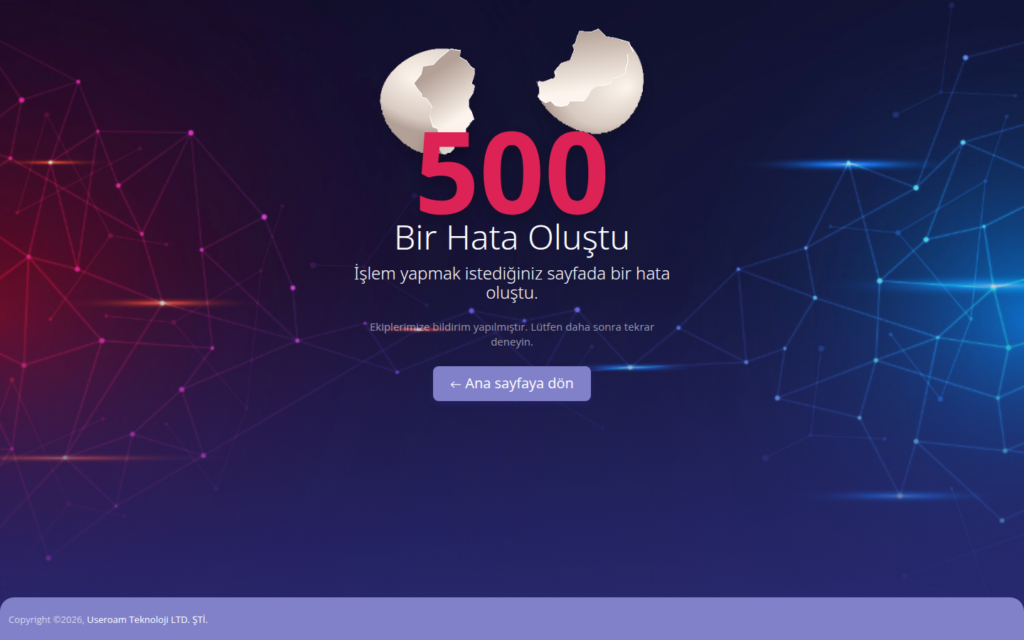 Retail Mağaza Metinleri ekranı