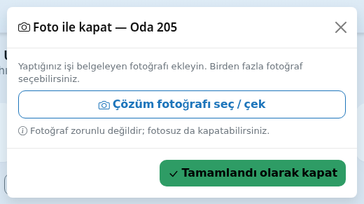 Foto ile kapat penceresi