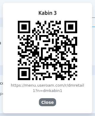 QR code window