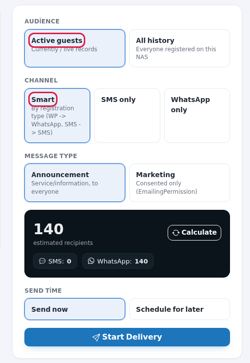 Audience and Channel choice